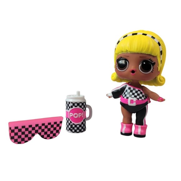 LOL Surprise Doll Accessories Drag Racer Car Pool Coupe Eye Spy MGA 6 Pieces - Picture 1 of 8